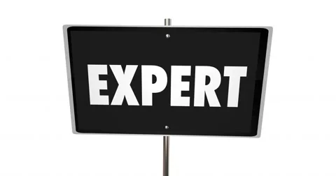 Reliable Skilled Qualified Expert Animated Road Signs 4K Stock Footage 60242977