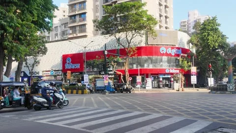 Reliance Digital Store. Retail Store. Prime location Stock Footage 317563122