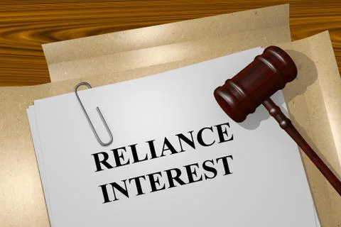 Reliance Interest concept Stock Illustration