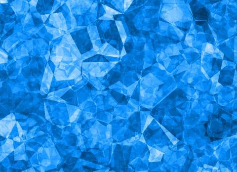 Relief blue crystal backgrounds texture Ilustração Stock