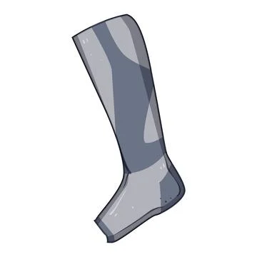 Relief compression socks cartoon vector illustration Stock Illustration