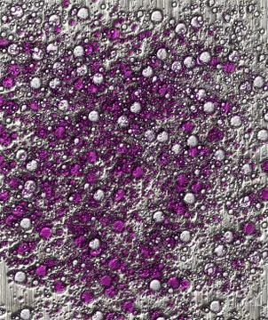 Relief metallic drops texture or pattern 스톡 일러스트