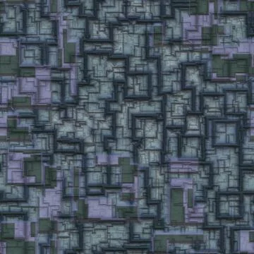 Relief plaster seamless generated texture Stock Illustration