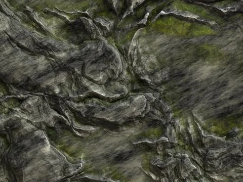 Relief rock pattern Stock Illustration