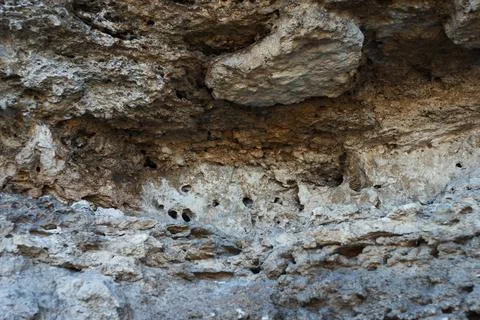 Relief surface of the rock Stock Photos