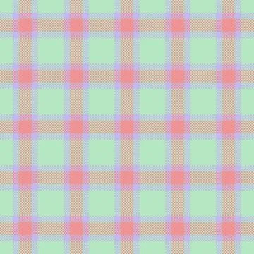 Relief textile vector fabric, valentines day plaid pattern check. Curtain s.. Illustrazione stock