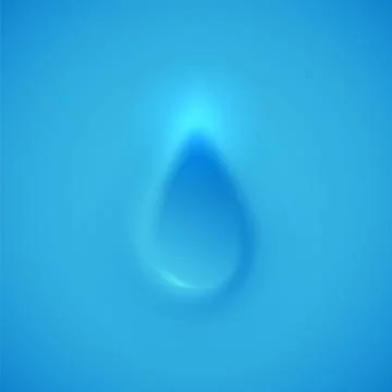 Relief texture 3d modelling clay drop Stock Illustration