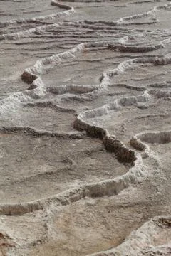 Relief travertine patterns Stock Photos