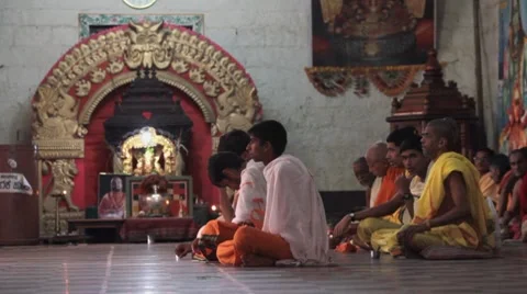 Religion and the people Stock Footage