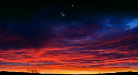 Religion background    .    Dramatic nature background Stock Photos