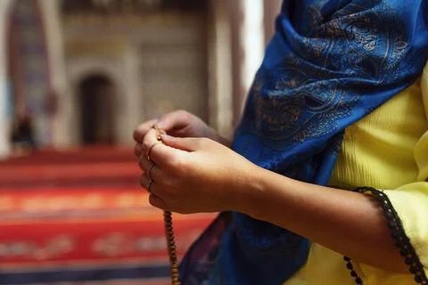 Religion praying concept. Stock Photos