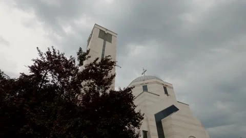 Religious building Stock Footage 138744244