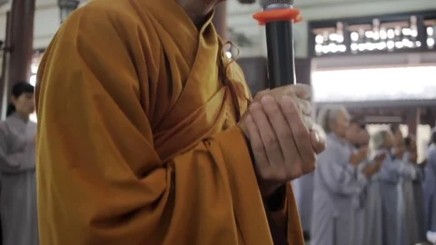 Religious ceremony close-up Stock Footage 73318369