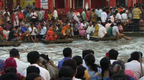 Religious ceremony in India Stock Footage 229002