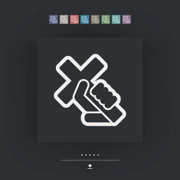 Religious cross イラスト素材