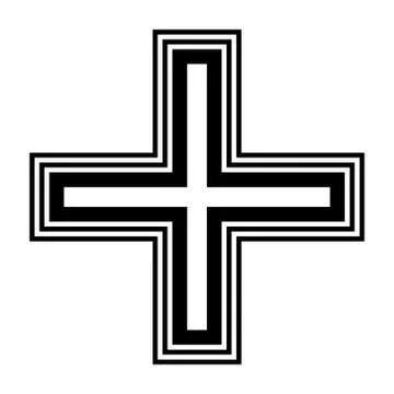 Religious cross Stock-Illustration
