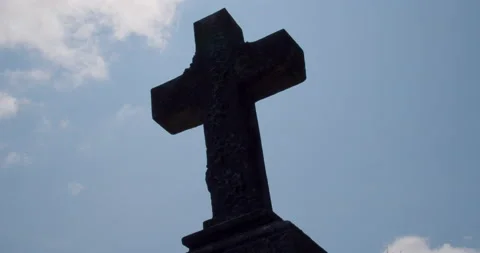 Religious Cross time lapse Stock Footage 135361858