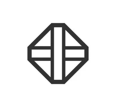 Religious cross on white Illustrazione stock