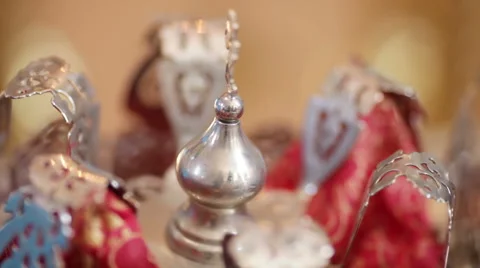 Religious crown 스톡 동영상 43133945