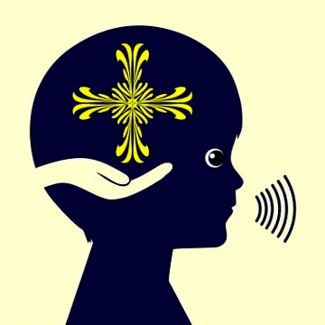 Religious Education Stock Illustration