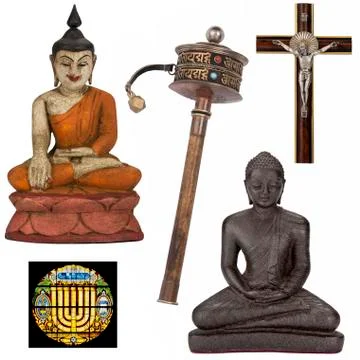 Religious Objects for Cutout - Isolated Stock Photos