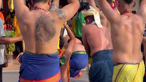 Religious praying ritual 스톡 동영상 194433436