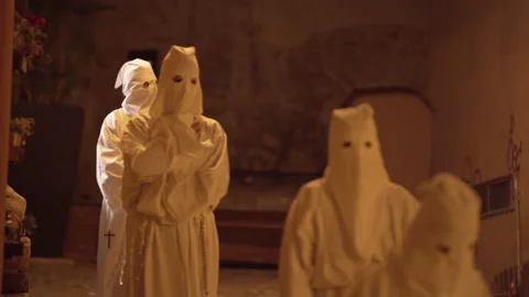 Religious procession in italy Video stock 180974809