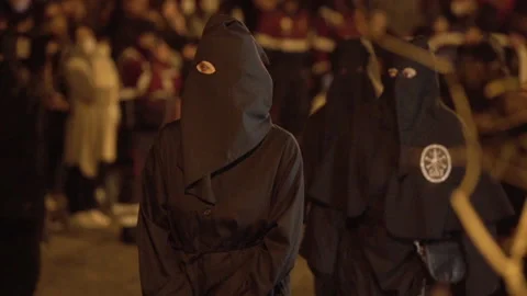 Religious procession in italy Video stock 181876201