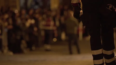 Religious procession in italy Video stock 181877404