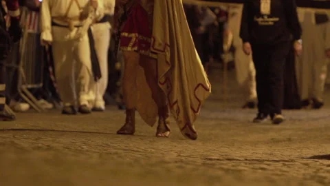Religious procession in italy Video stock 181879259