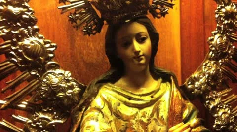 Religious Statue Stock-Footage 10729126