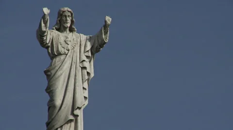 Religious statue 库存影片 50090793