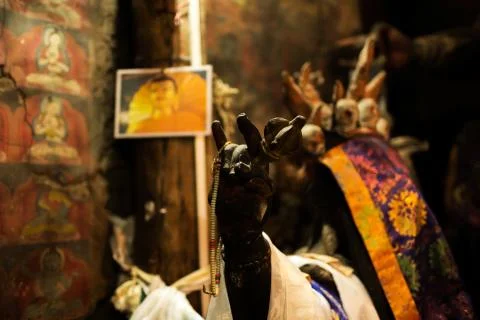 Religious statue Stock Photos