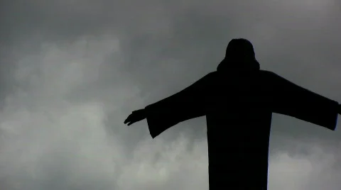 Religious Statue, Time lapse Stock Footage 752110