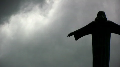 Religious Statue, Time lapse Stock Footage 752142