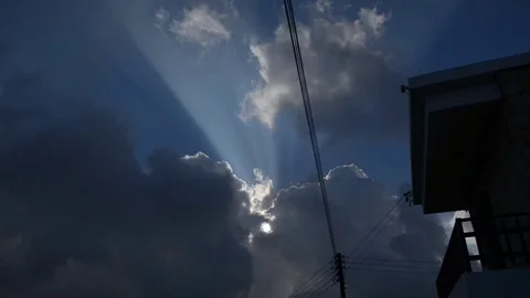 Religious Sunrise Stock Footage 72956406