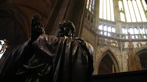 Religous statue HD 28 Stock Footage 143210741