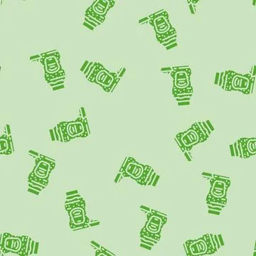 Relish condiment glyph vector seamless pattern Illustrazione stock