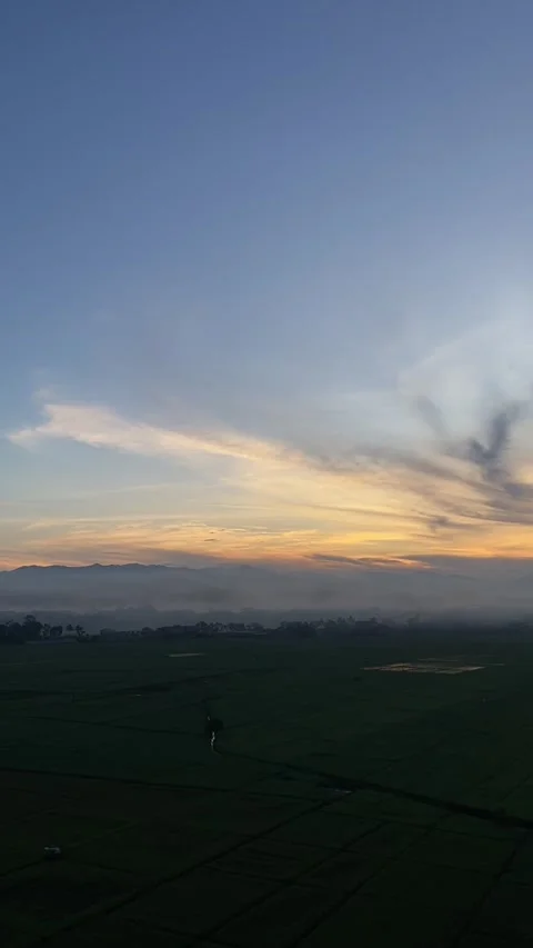 Rells sunrise Stock Footage 309952930