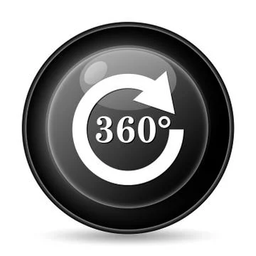 Reload 360 icon. internet button on white background.. Stock Illustration