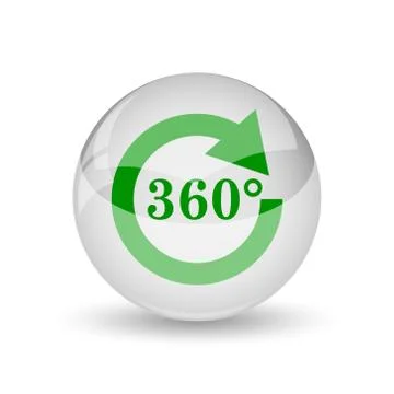 Reload 360 icon. Internet button on white background.. イラスト素材