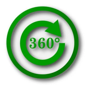 Reload 360 icon. Internet button on white background.. Stockillustratie