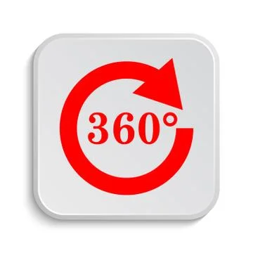 Reload 360 icon. Internet button on white background.. イラスト素材