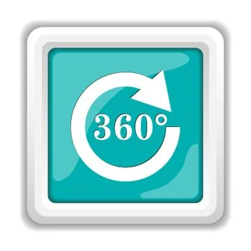 Reload 360 icon. Internet button on white background.. イラスト素材