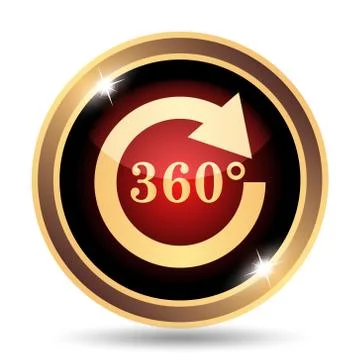 Reload 360 icon. Internet button on white background.. イラスト素材