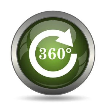 Reload 360 icon. Internet button on white background. . Stock Illustration
