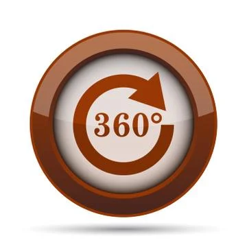 Reload 360 icon. Internet button on white background. . 스톡 일러스트