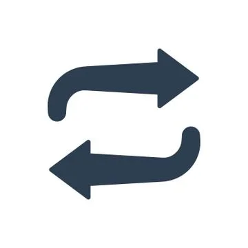 Reload Arrow Icon Stock Illustration