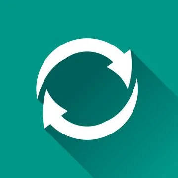 Reload icon design Stock Illustration