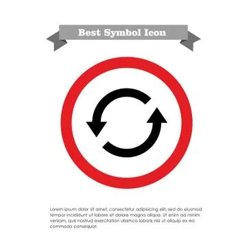 Reload icon Stock Illustration